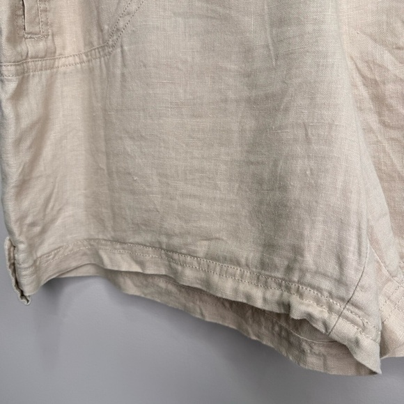 Guess Tan Linen Lightweight Shorts Size XL - Picture 11 of 12